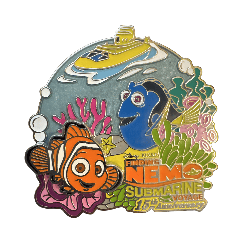 Finding Nemo Submarine Voyage 15th Anniversary Disney pin