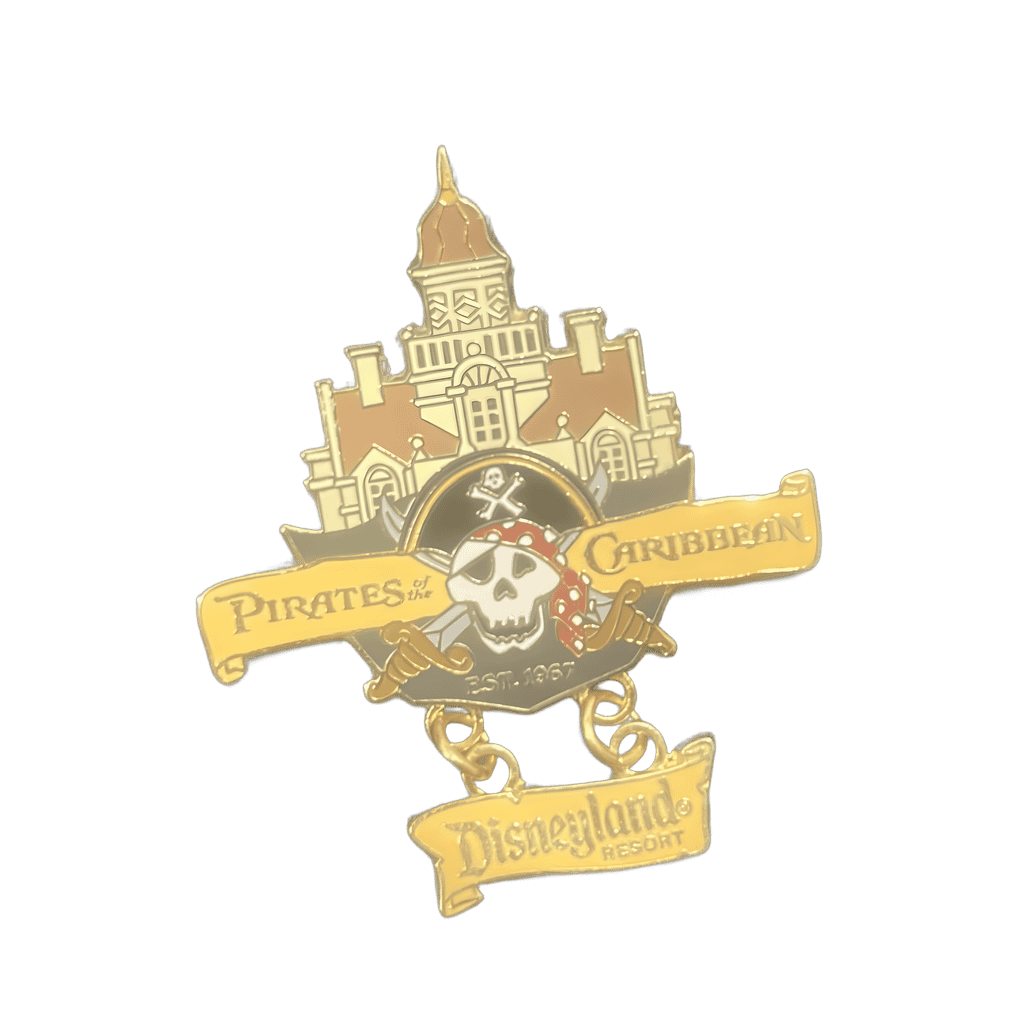 Pirates of the Carribean Disney pin