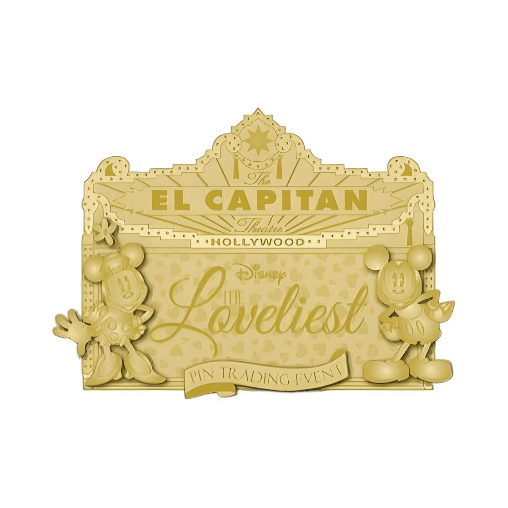 The Loveliest Pin Trading Event Diecast Marquee Disney pin