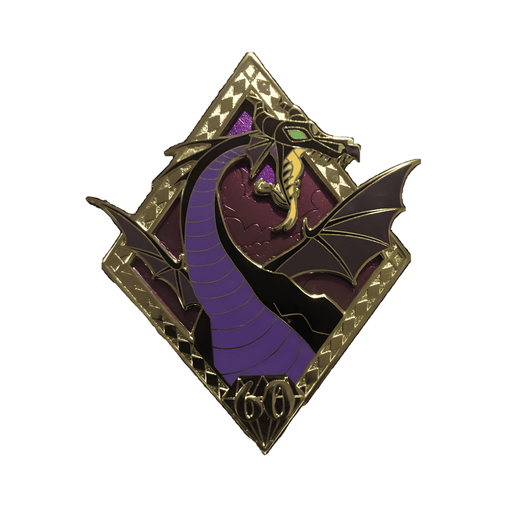 Maleficent Dragon Disney pin