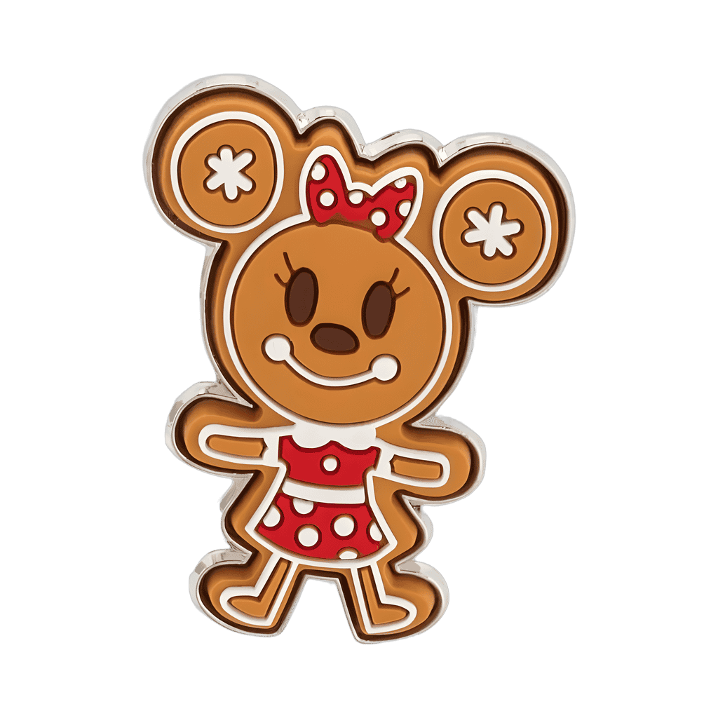 Gingerbread Mickey & Minnie with Fantasyland Castle Base Set — Minnie Disney pin
