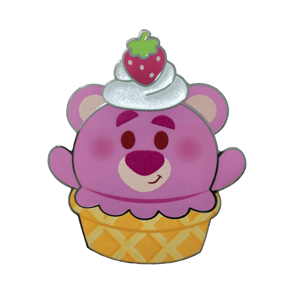 Lotso Strawberry Sundae Disney pin