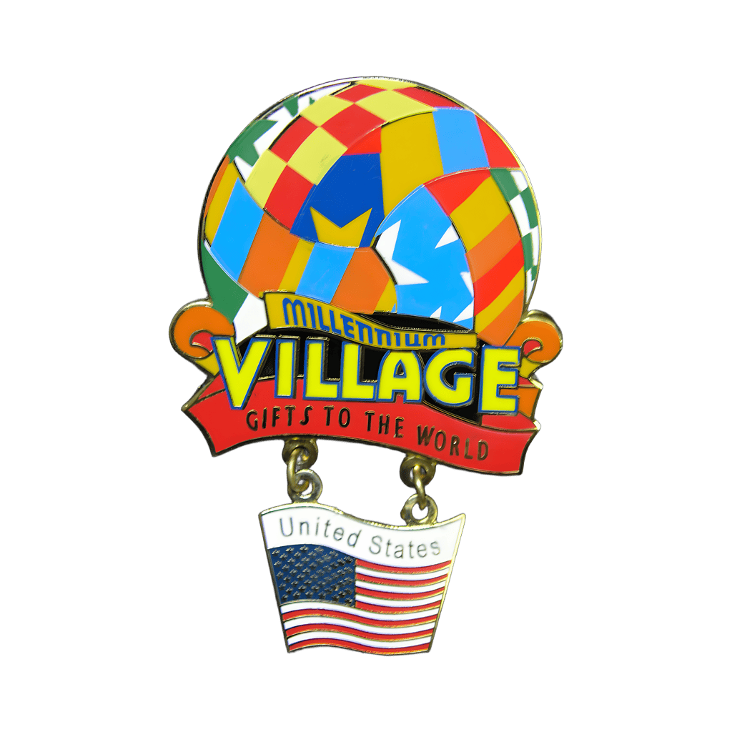 USA (United States of America) Disney pin