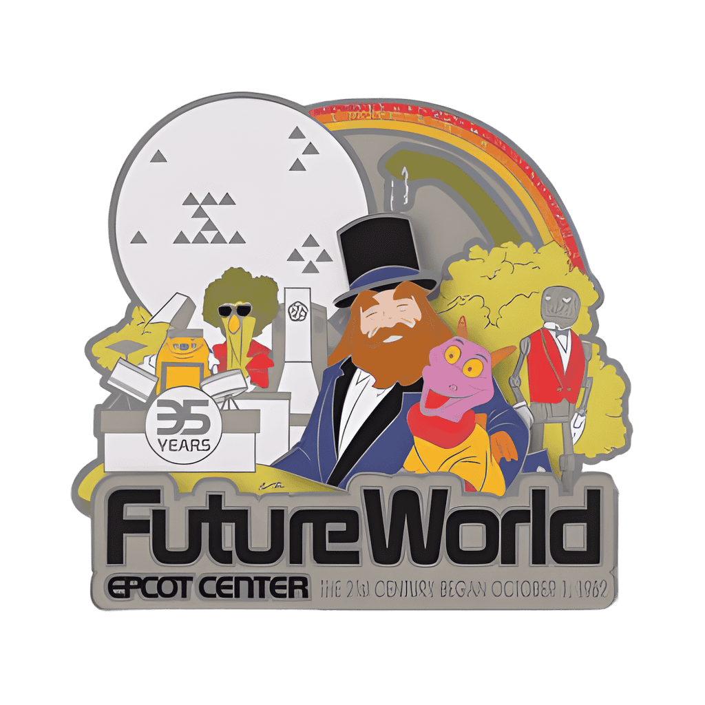 Epcot Center 35 Years Anniversary - FutureWorld Disney pin