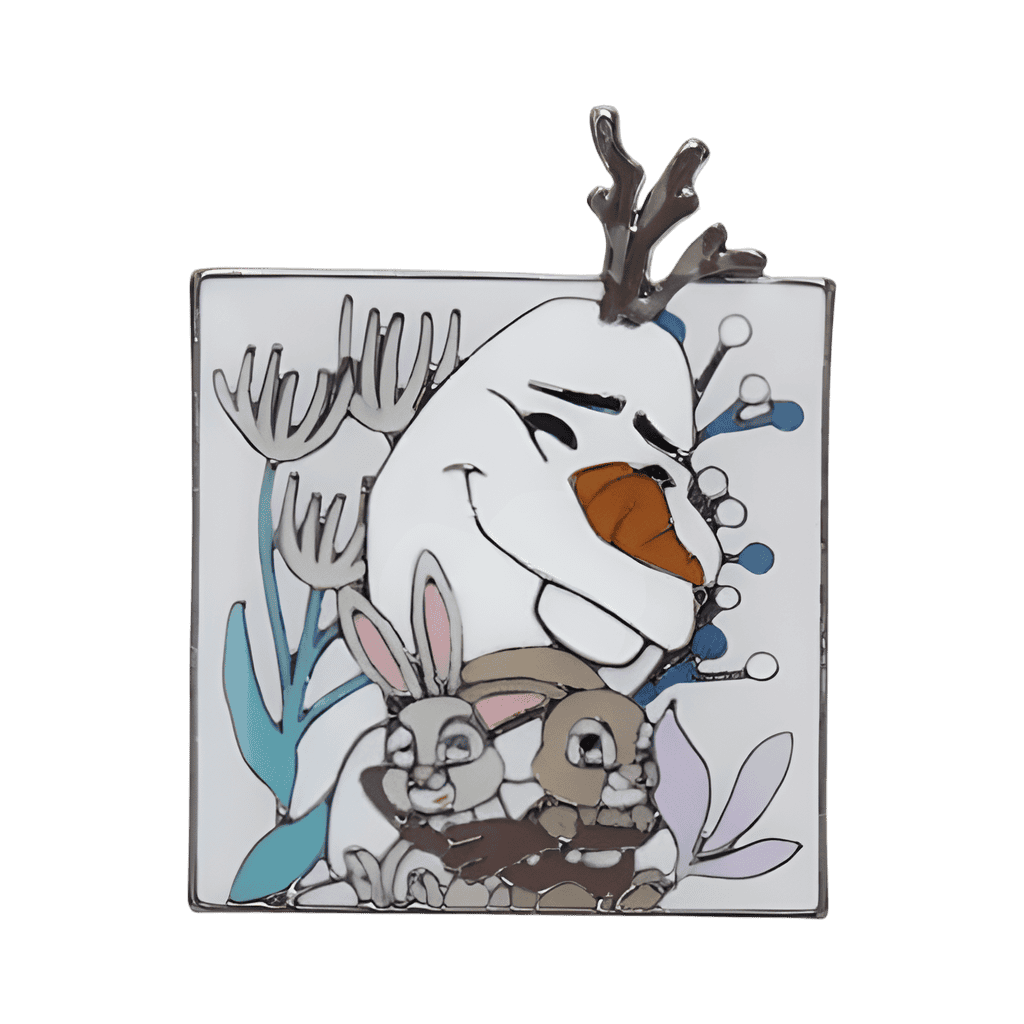 Olaf with bunnies Disney pin