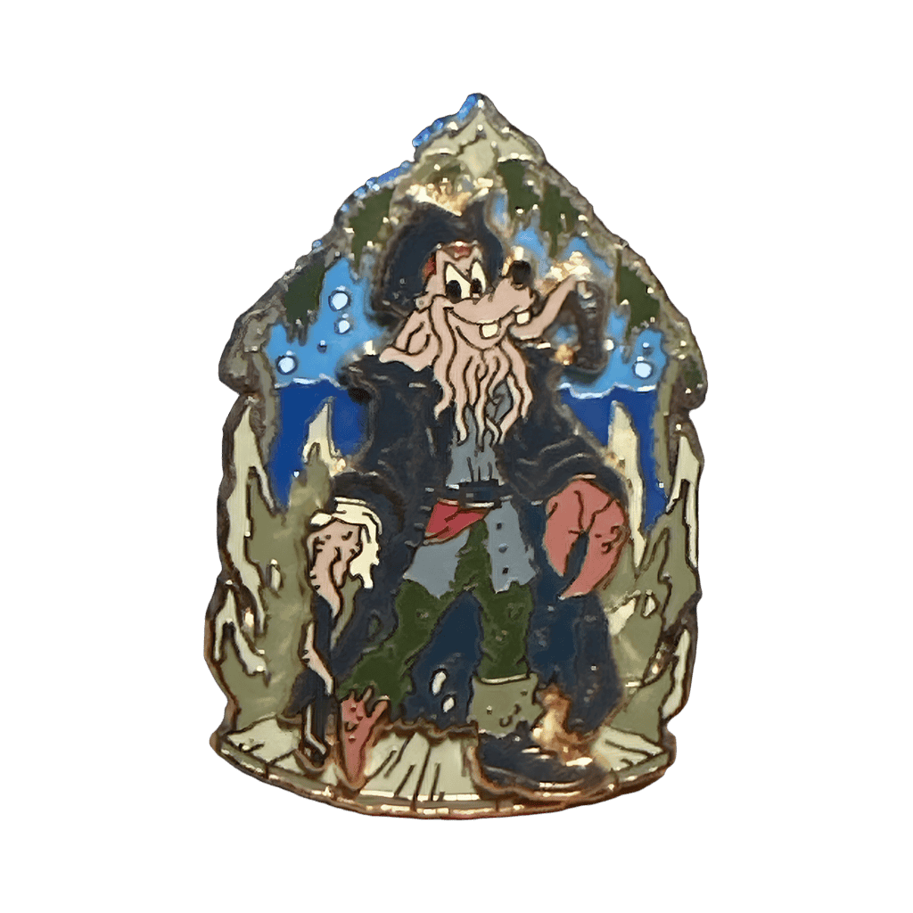 Goofy as Davey Jones Disney pin