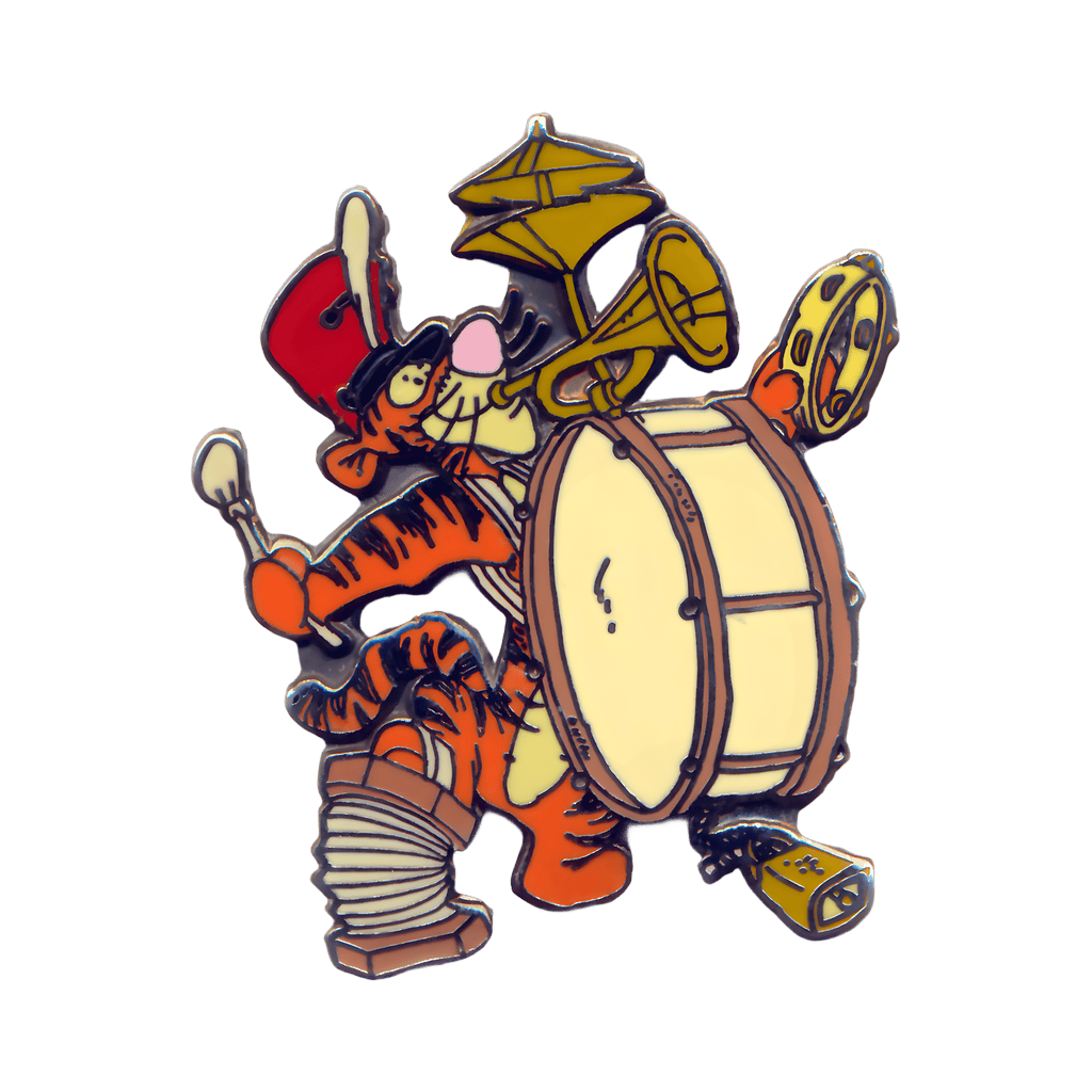 Tigger One Man Band Disney pin