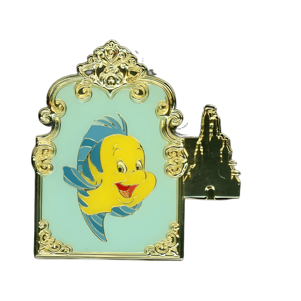 Flounder Disney pin