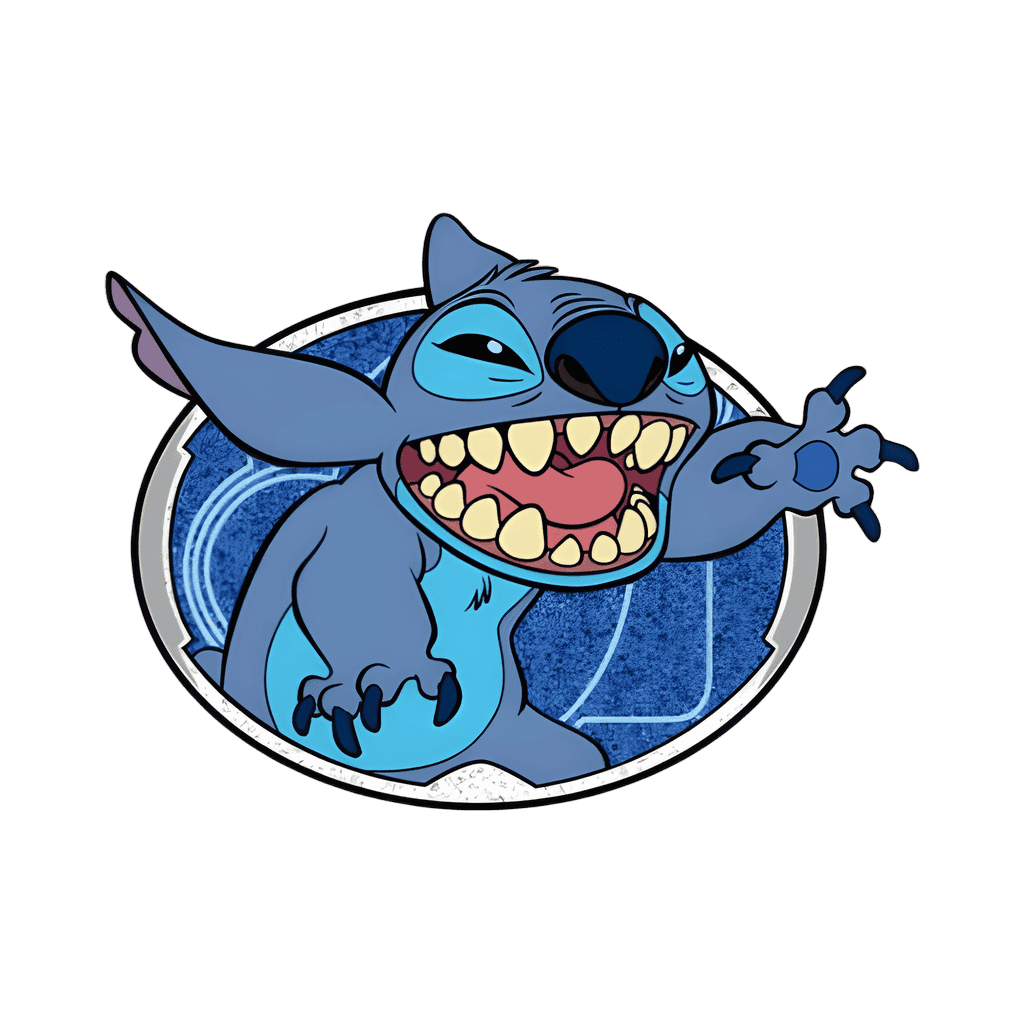 Stitch w/Glitter (Y262) - Uncommon Disney pin