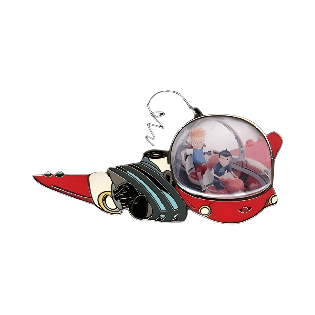 Wilbur and Lewis in Time Machine Disney pin