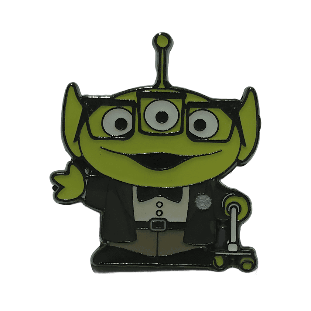 Pixar Alien as Carl Disney pin