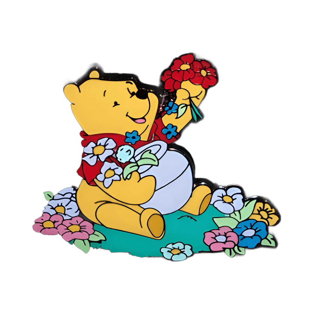 Pooh in a Flower Garden Disney pin