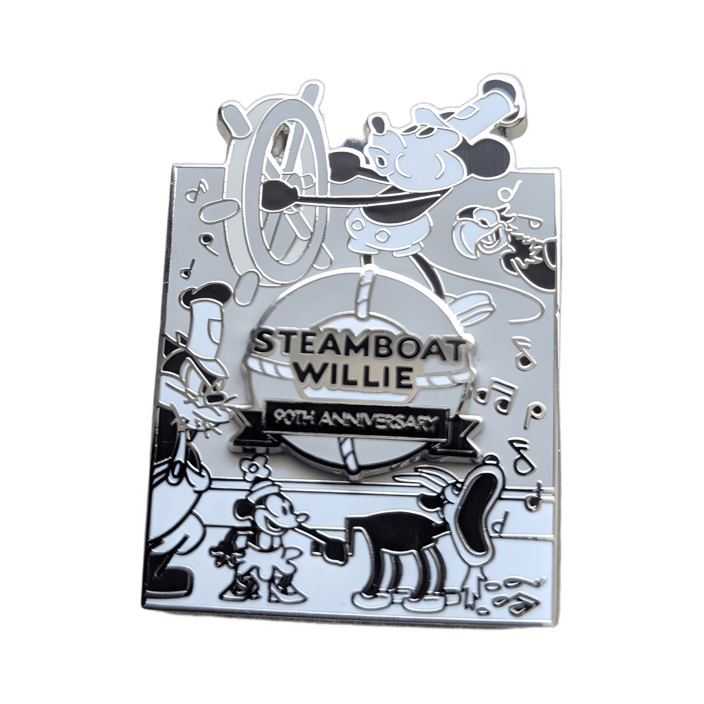 Steamboat Willie Disney pin