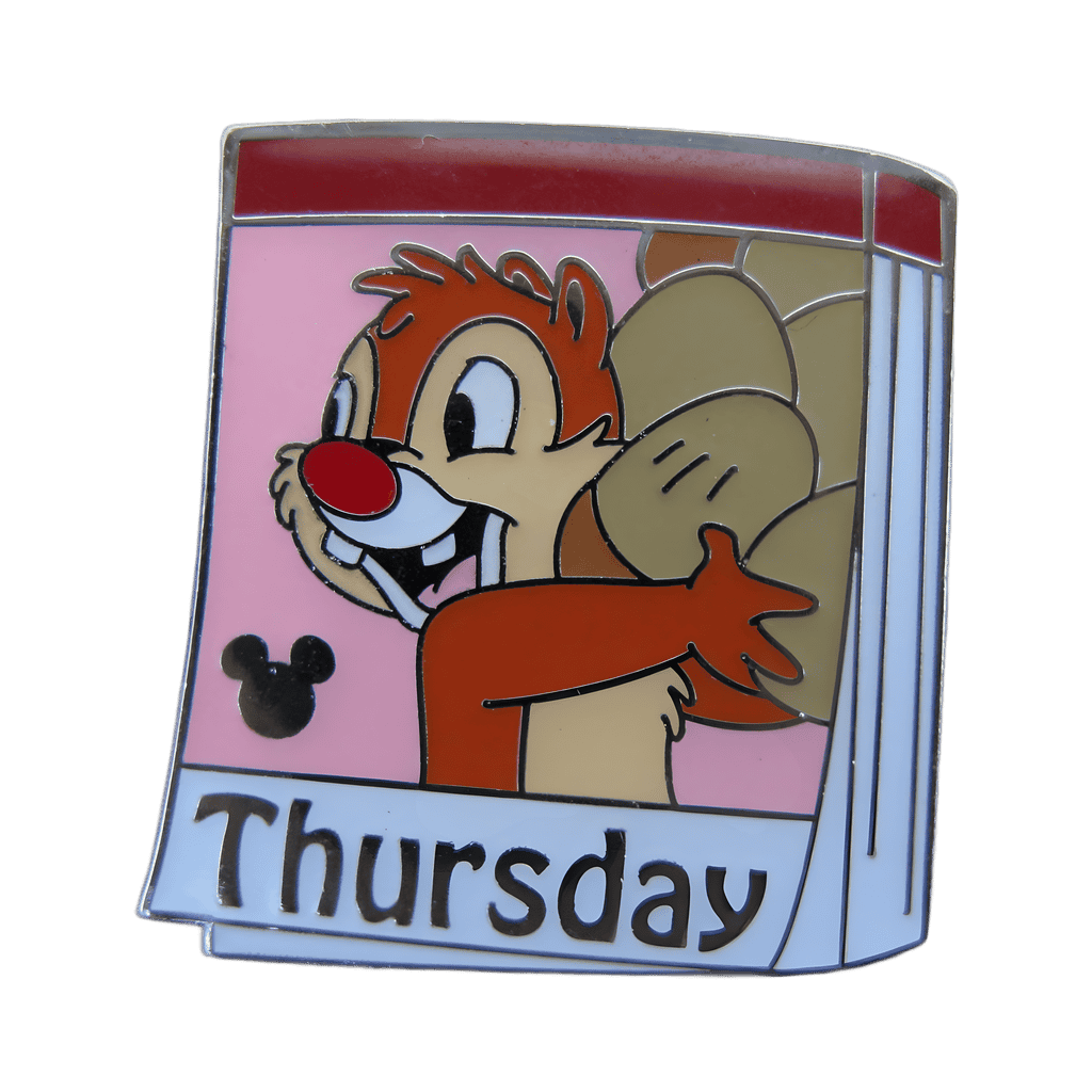 Thursday (Dale) Disney pin