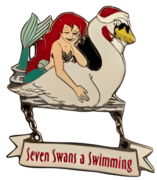 Seven Swans a Swimming - Ariel Disney pin