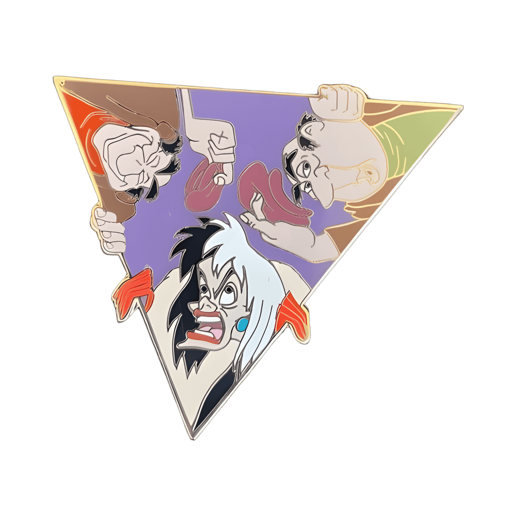 Cruella de Vil, Horace, Jasper Disney pin