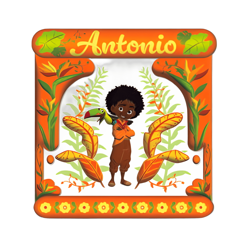 Antonio Familia Tile Disney pin