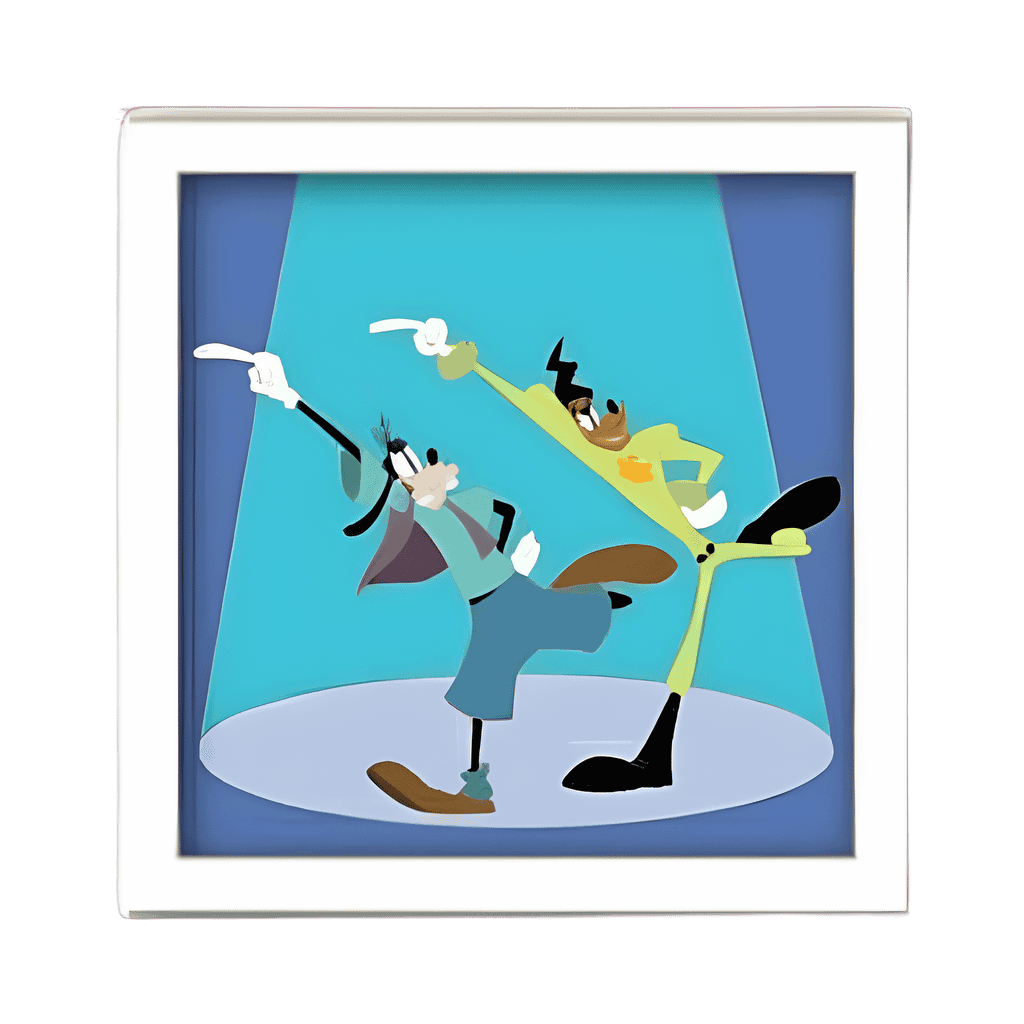 Goofy and Powerline - A Goofy Movie Disney pin