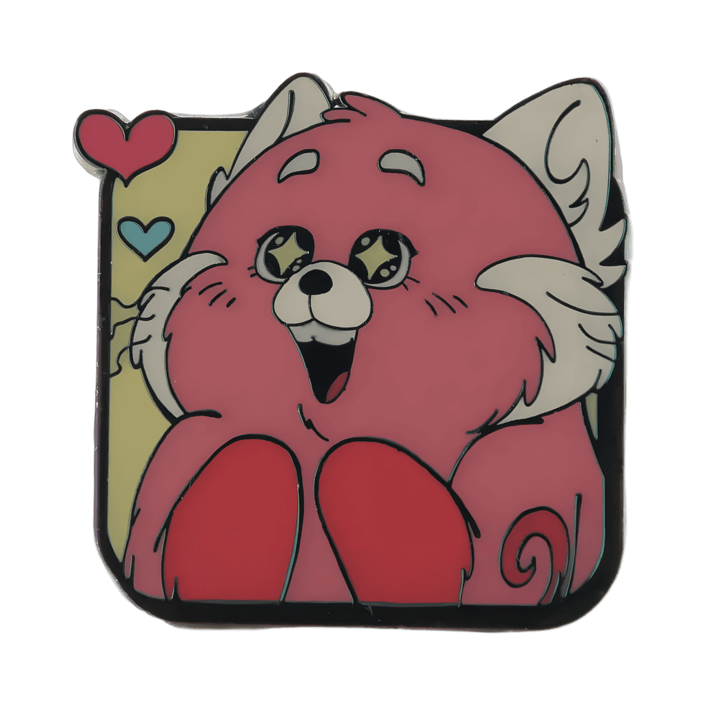 Panda Mei with Star Eyes Disney pin