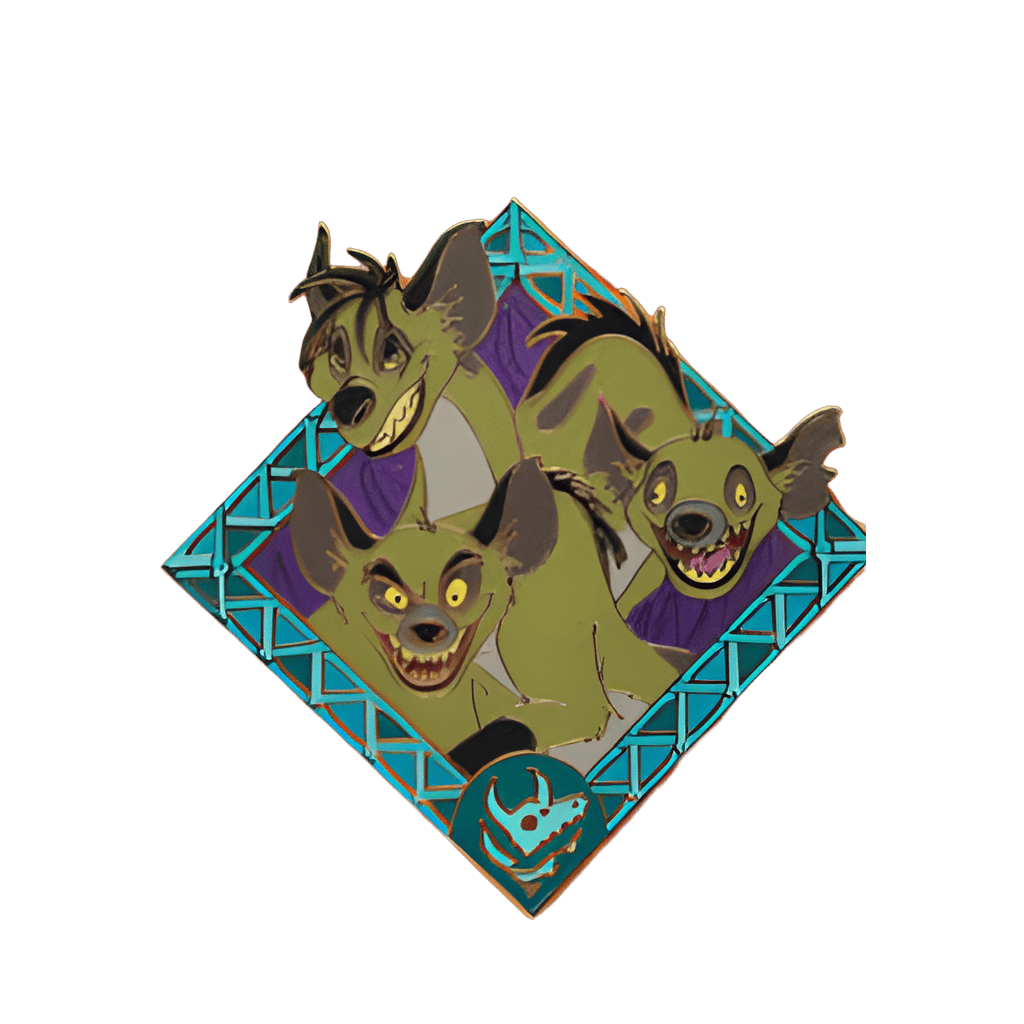 Banzai, Shenzi, and Ed Disney pin