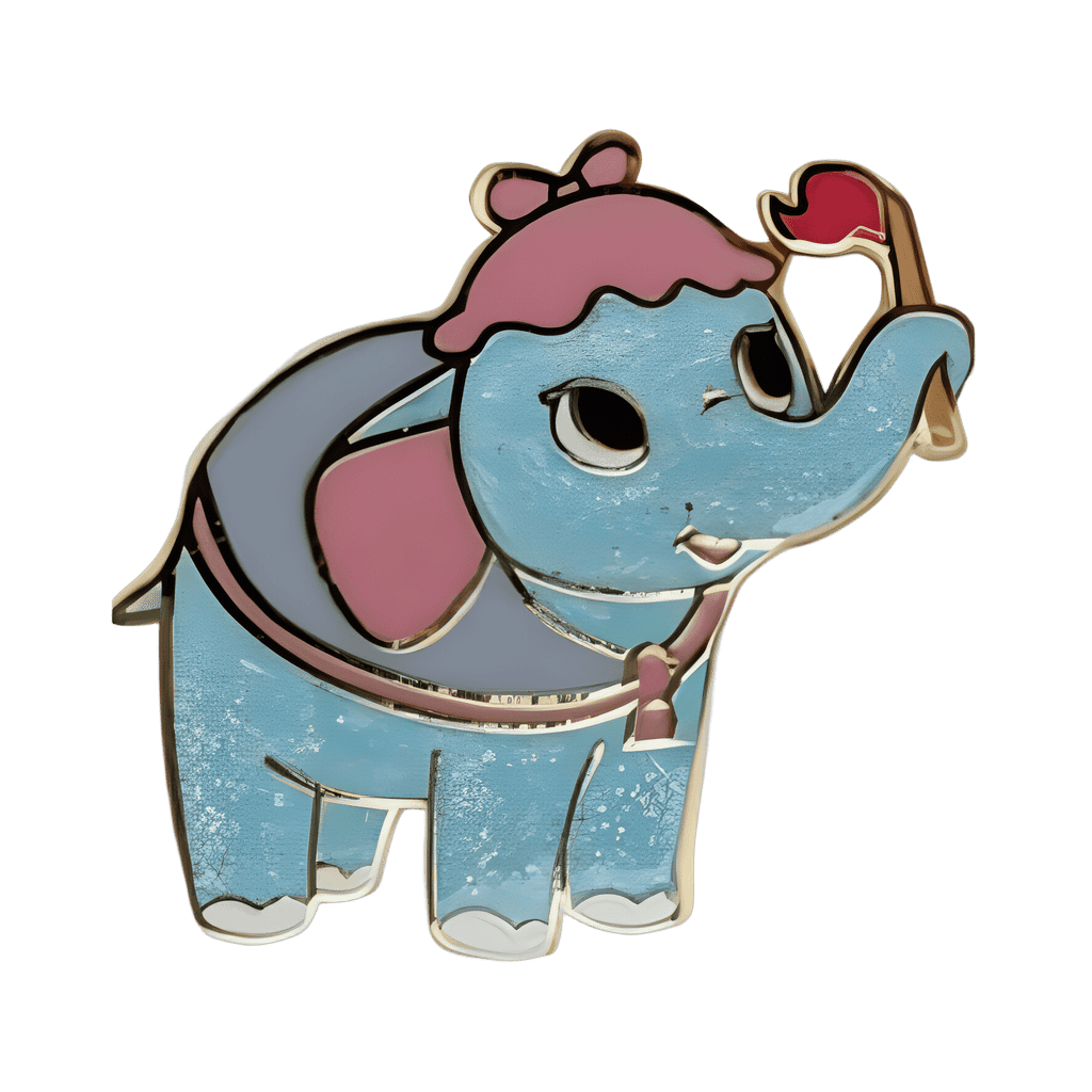 Mrs Jumbo Disney pin