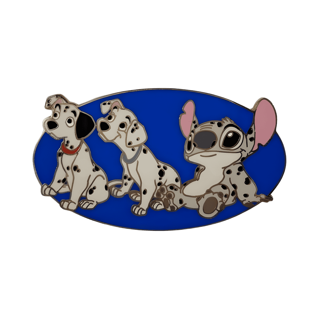 Stitch as a Dalmatian Disney pin