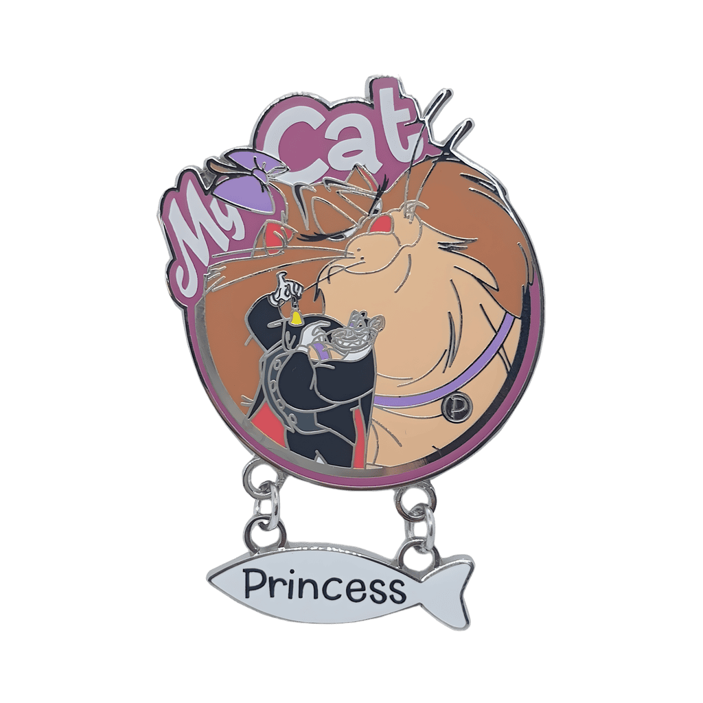 Ratigan and Felicia Disney pin