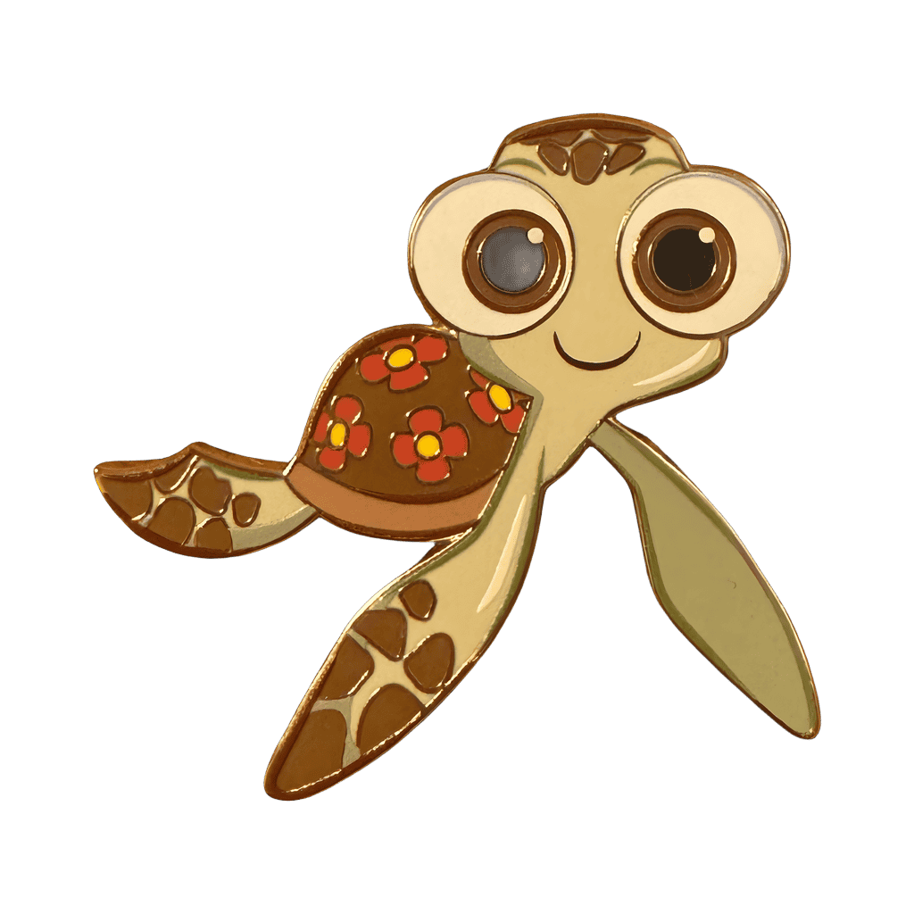 Squirt Disney pin