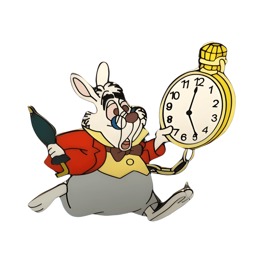 White Rabbit Disney pin