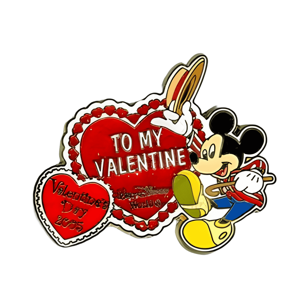 Mickey Heart Valentine 2005 Disney pin