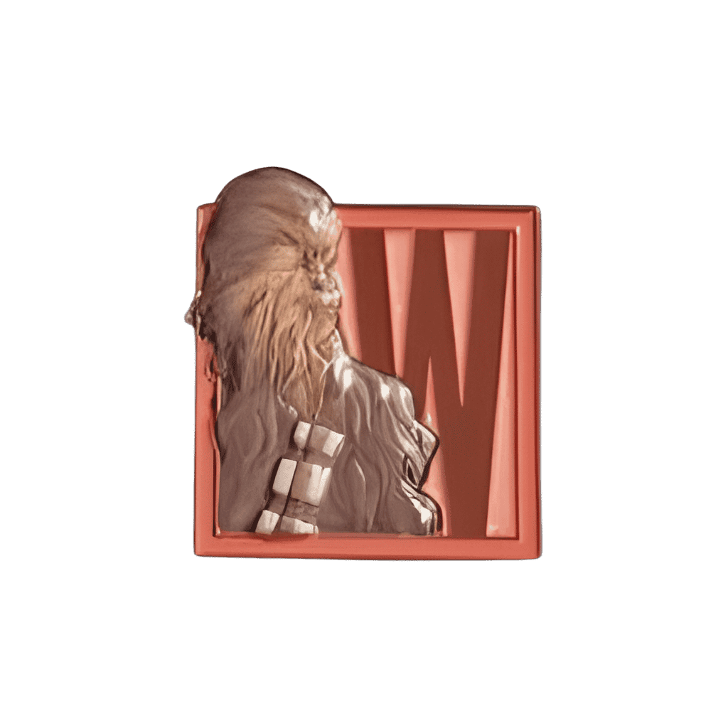 W - Wookie Disney pin