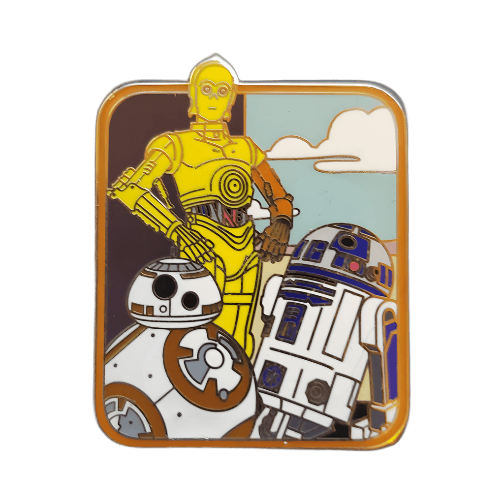 Disney Store- Star Wars: The Force Awakens- Droids pin Disney pin