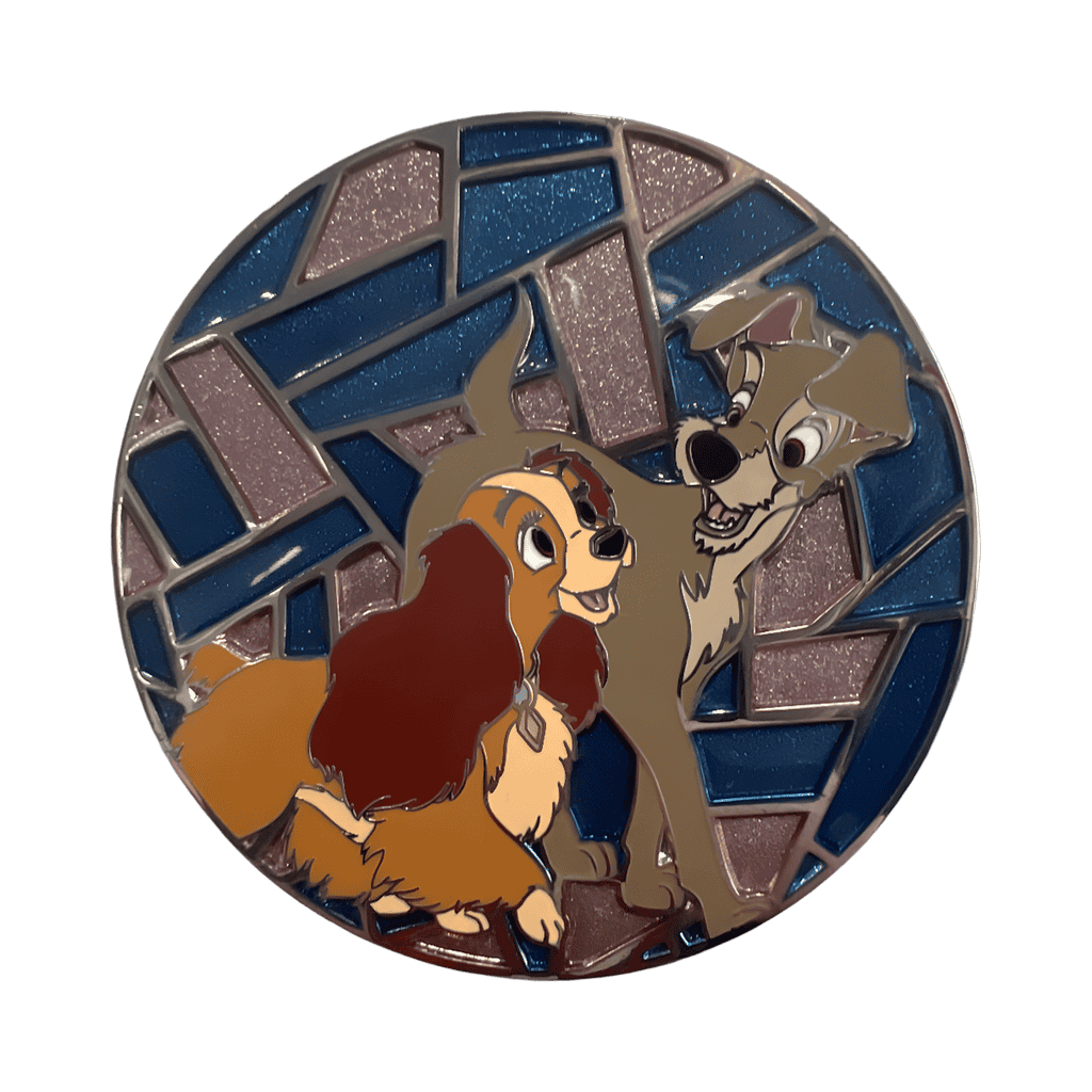 Lady & Tramp GPP Magical Mosaic Mystery Disney pin
