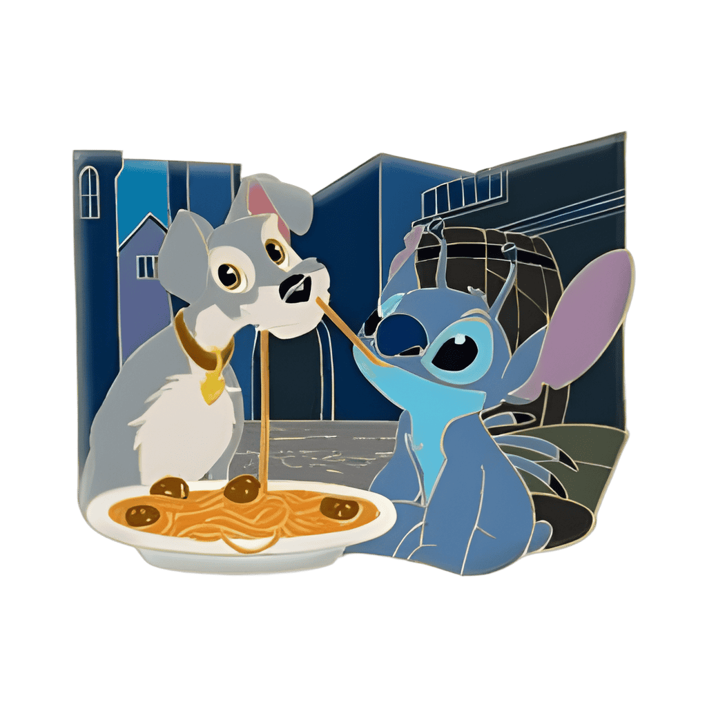 Lady and the Tramp Disney pin