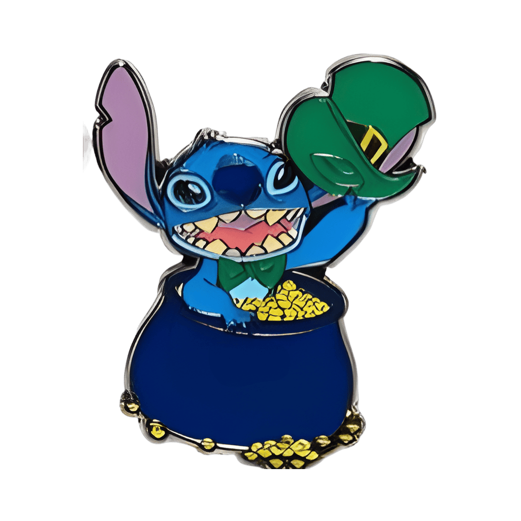St. Patrick’s Day Stitch Disney pin