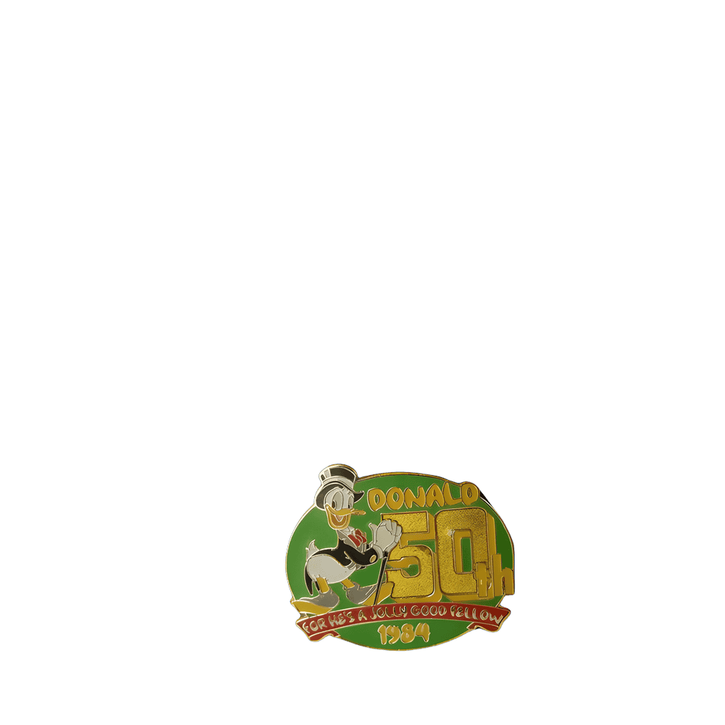 For He's a Jolly Good Fellow (Green) Disney pin
