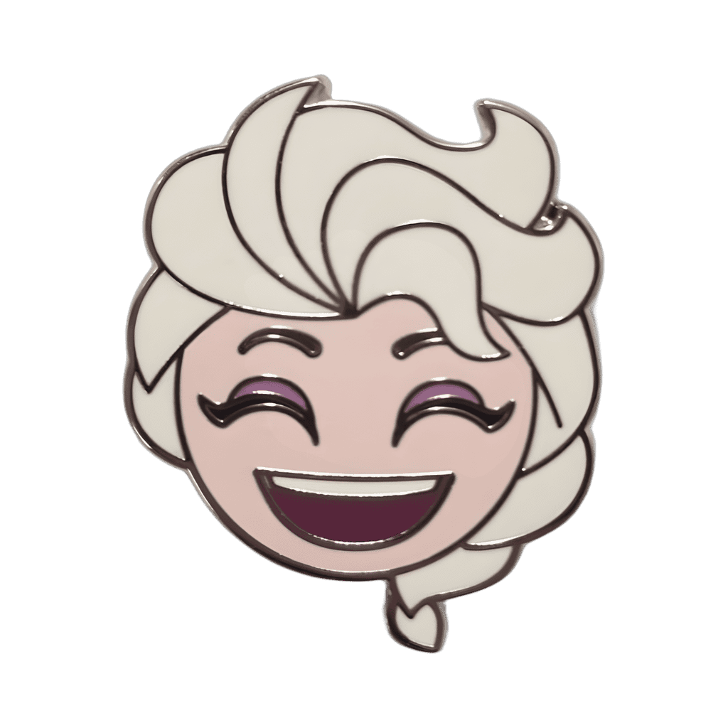 Frozen Emoji Booster Set - Elsa Laughing Disney pin