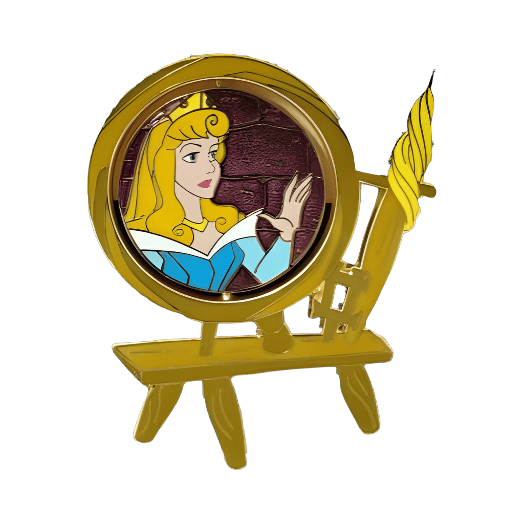 Maleficent / Aurora Spinner Disney pin
