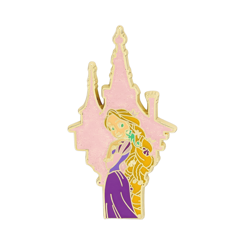 Rapunzel with Tower Disney pin