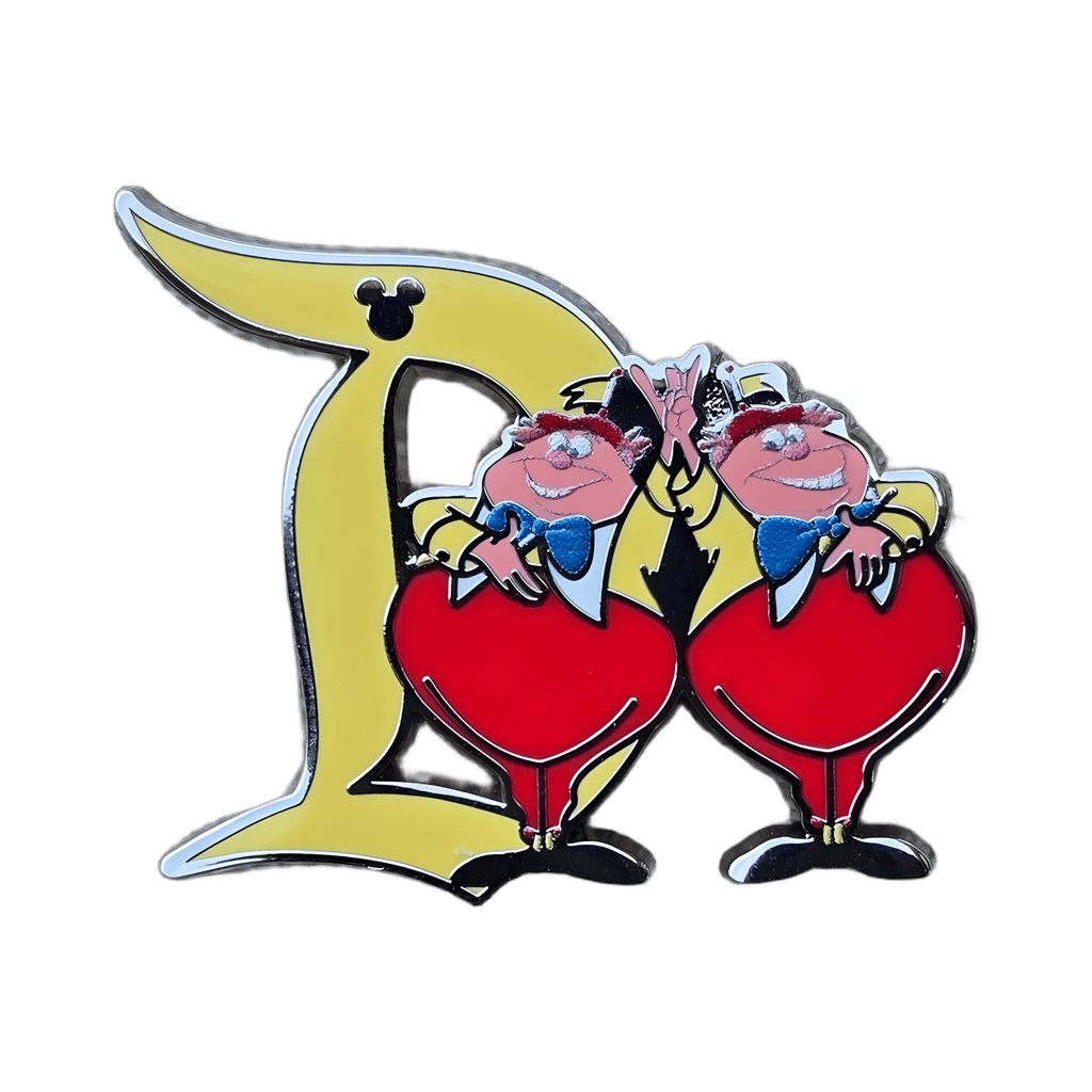 Tweedle Dum & Tweedle Dee - Chaser Disney pin