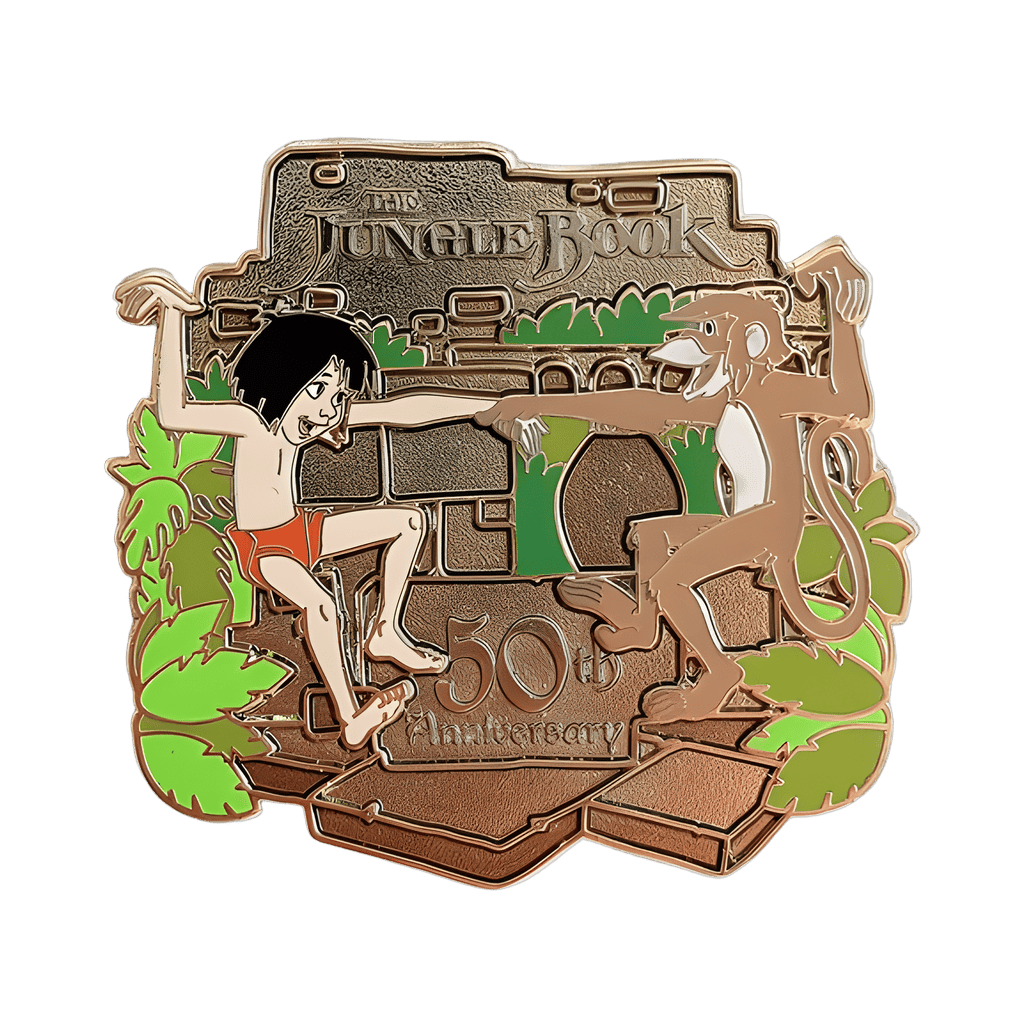 Mowgli & Monkey Disney pin