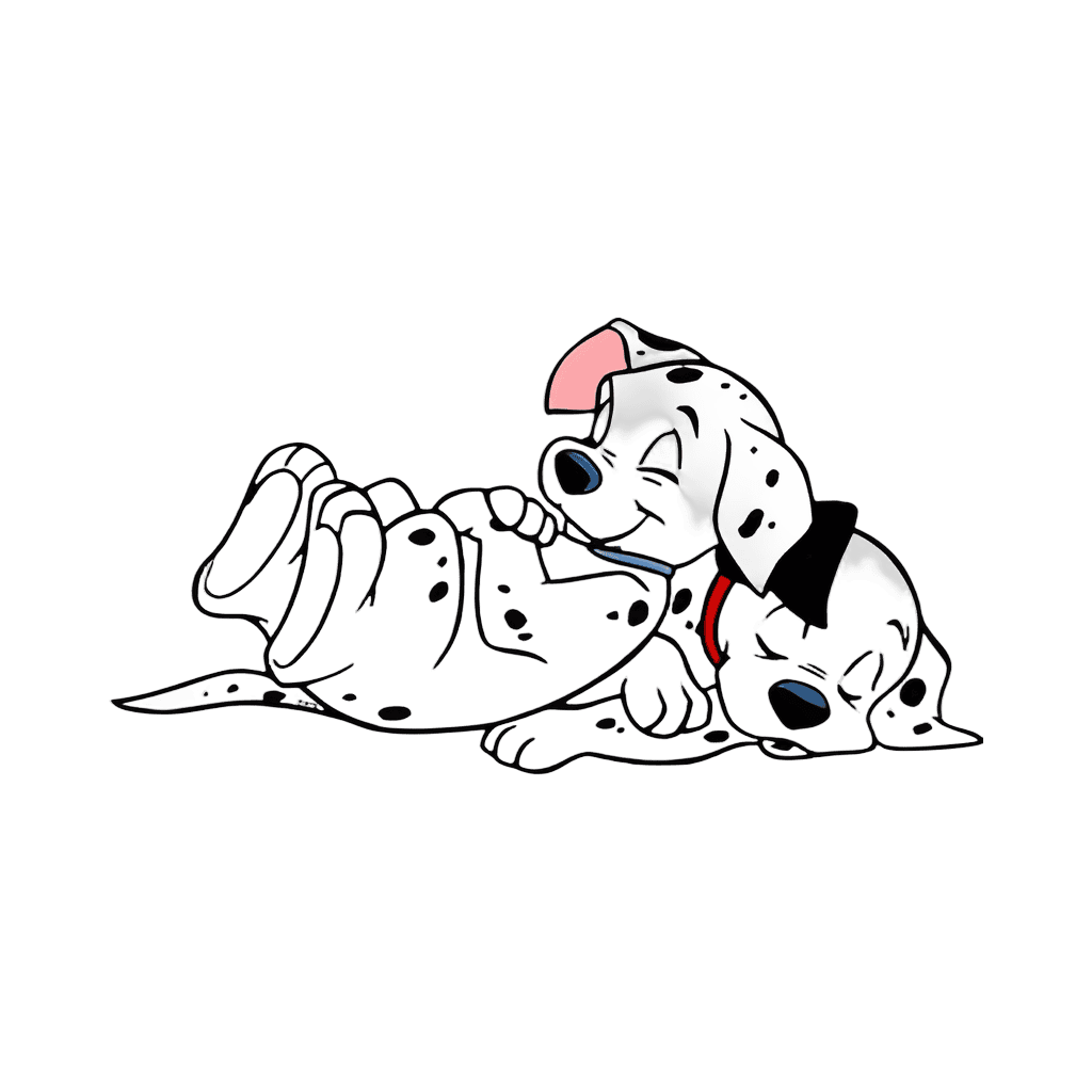 Dalmatian Puppies Sleeping (Pin #1) Disney pin