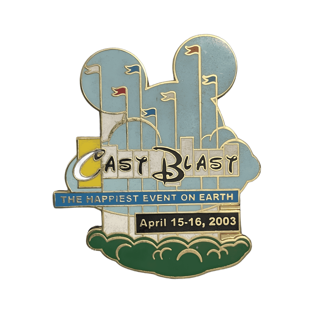 The Happiest Event on Earth April 15-16, 2003 Disney pin