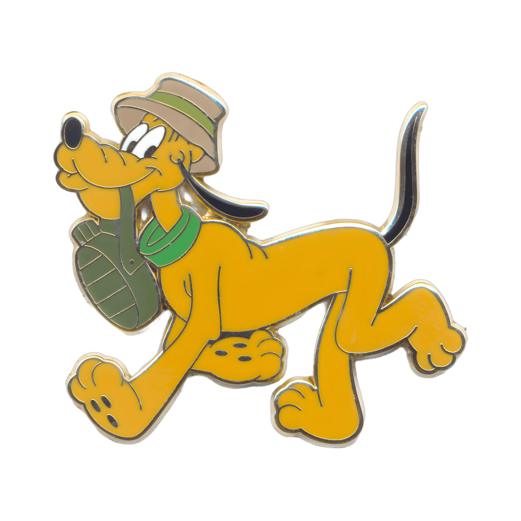 Neckerchief Booster Set — Pluto Carrying a Canteen Disney pin