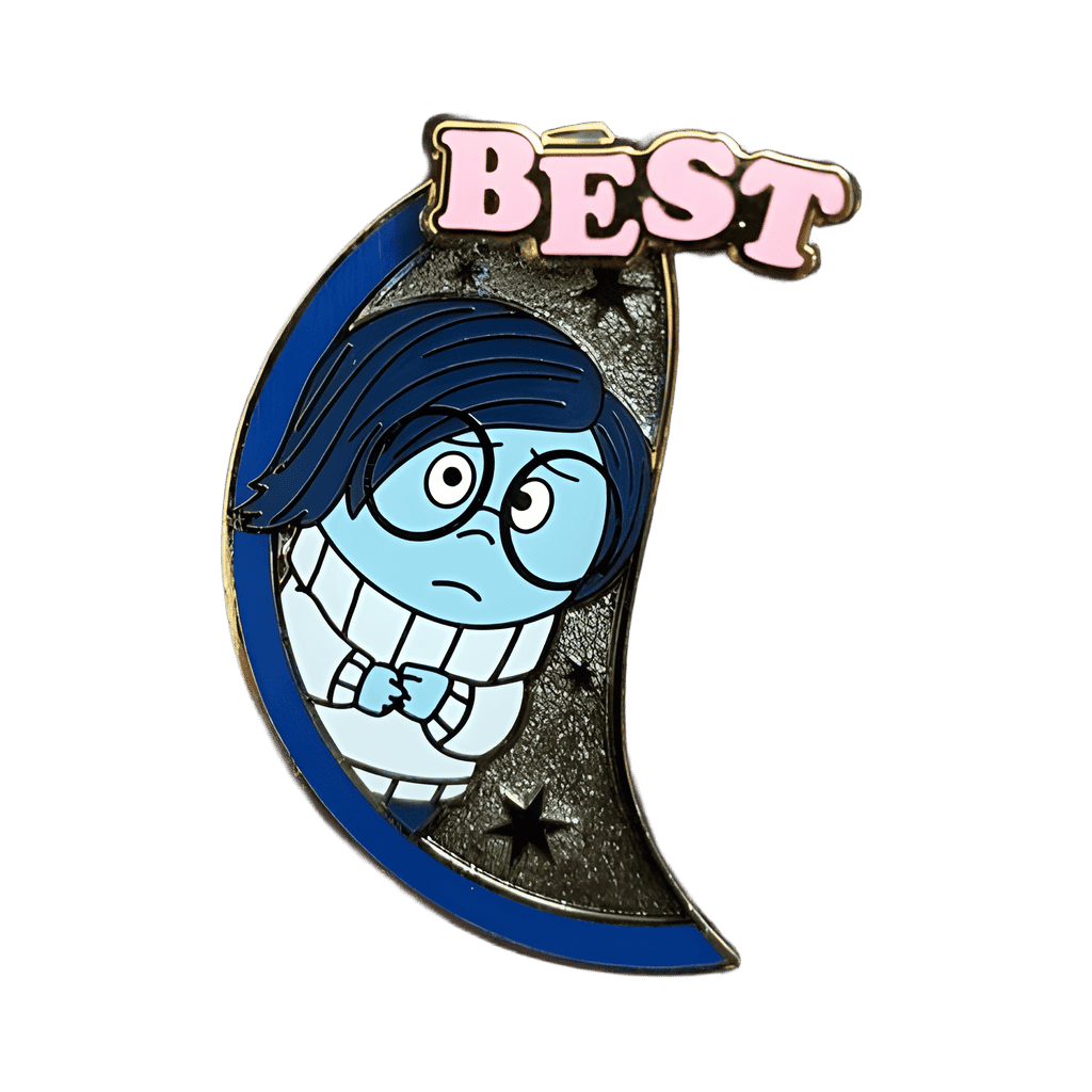 Joy and Sadness Pin Set - Sadness Disney pin