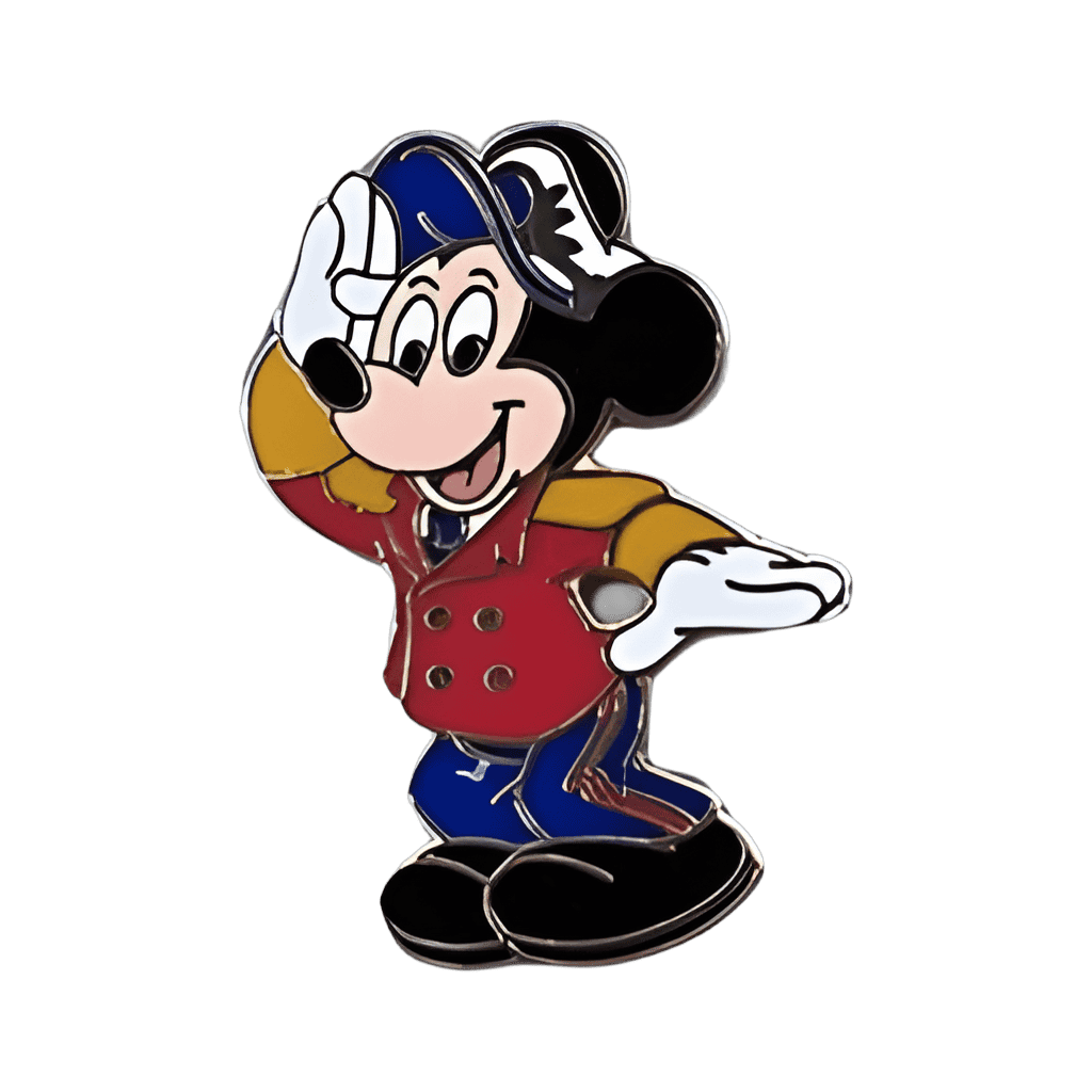 Captain Mickey Disney pin