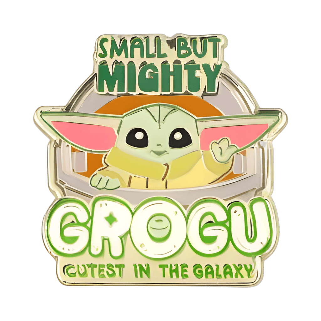 Grogu Cutest in the Galaxy — Small But Mighty Disney pin