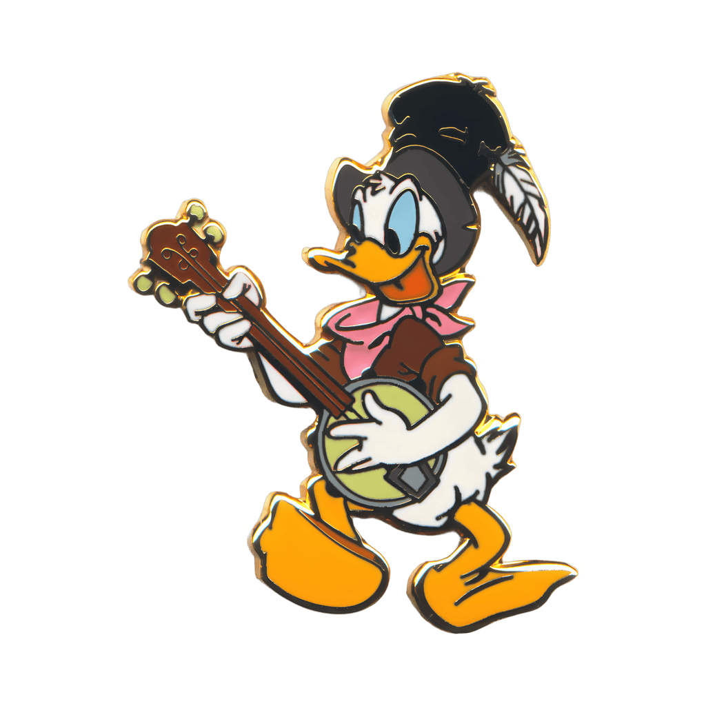 Donald Playing the Banjo Disney pin