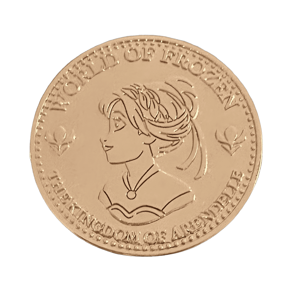 Anna Coin The Kingdom of Arendelle Disney pin