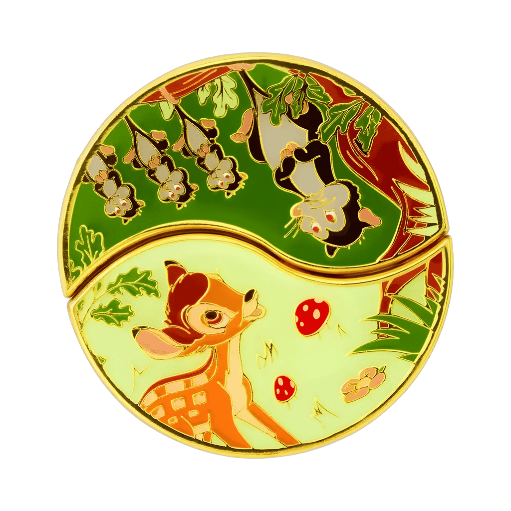 Bambi & Possum 2-Pin Set Disney pin
